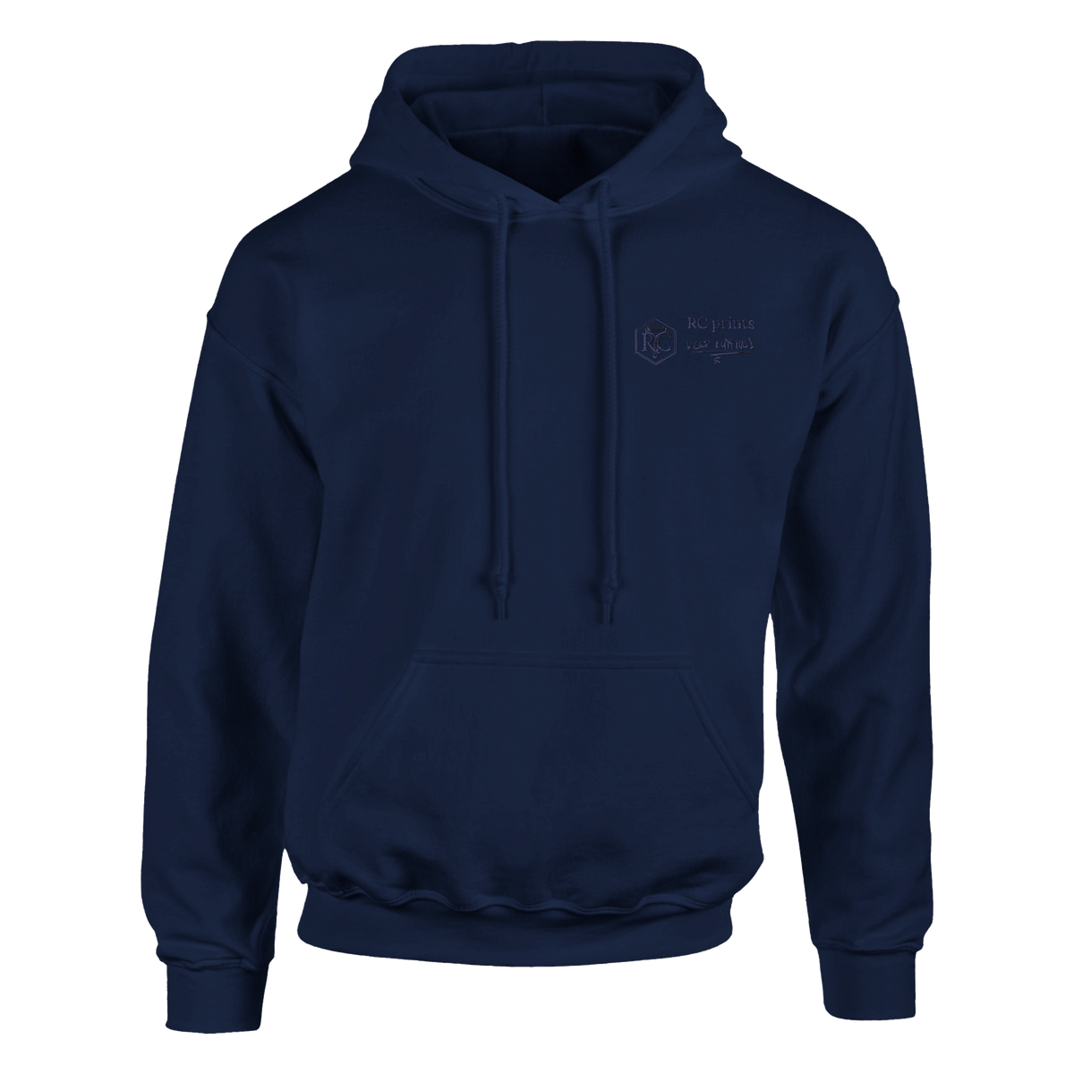 RC prints hoodie, navy