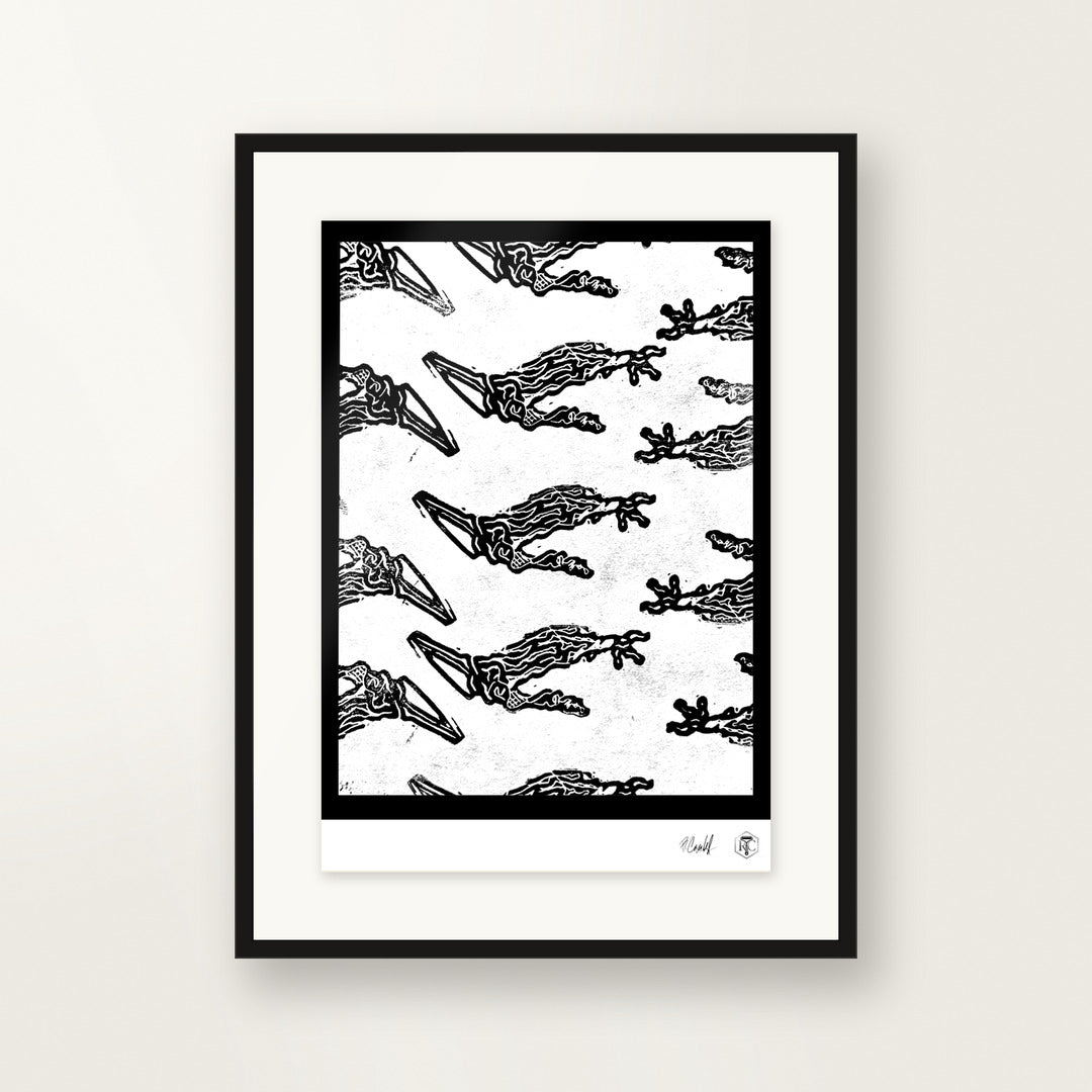 Claws — Original, 11.5 × 16 cm